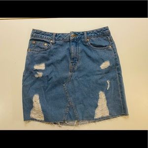 H&M JEAN SKIRT Size 2